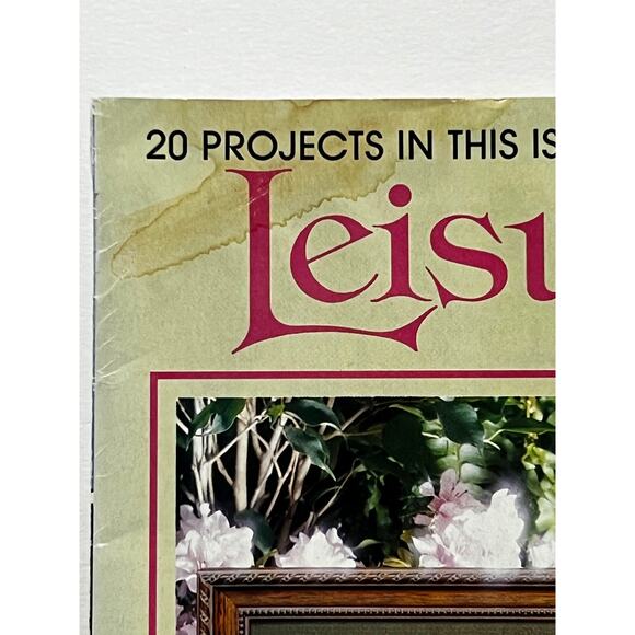 VTG Leisure Arts Cross Stitch Design Magazine-April 1992 - Picture 5 of 5